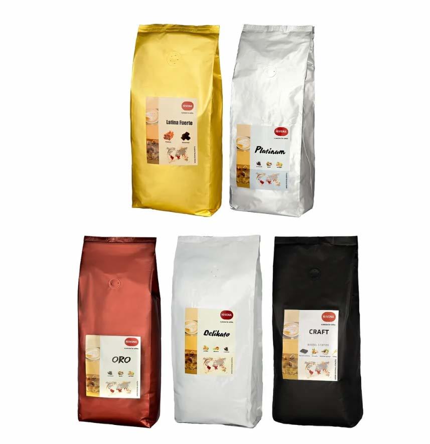Кофе в зёрнах «Nivona Collection» promo pack (5 x 250 g)